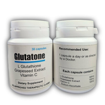 glutatone with back
